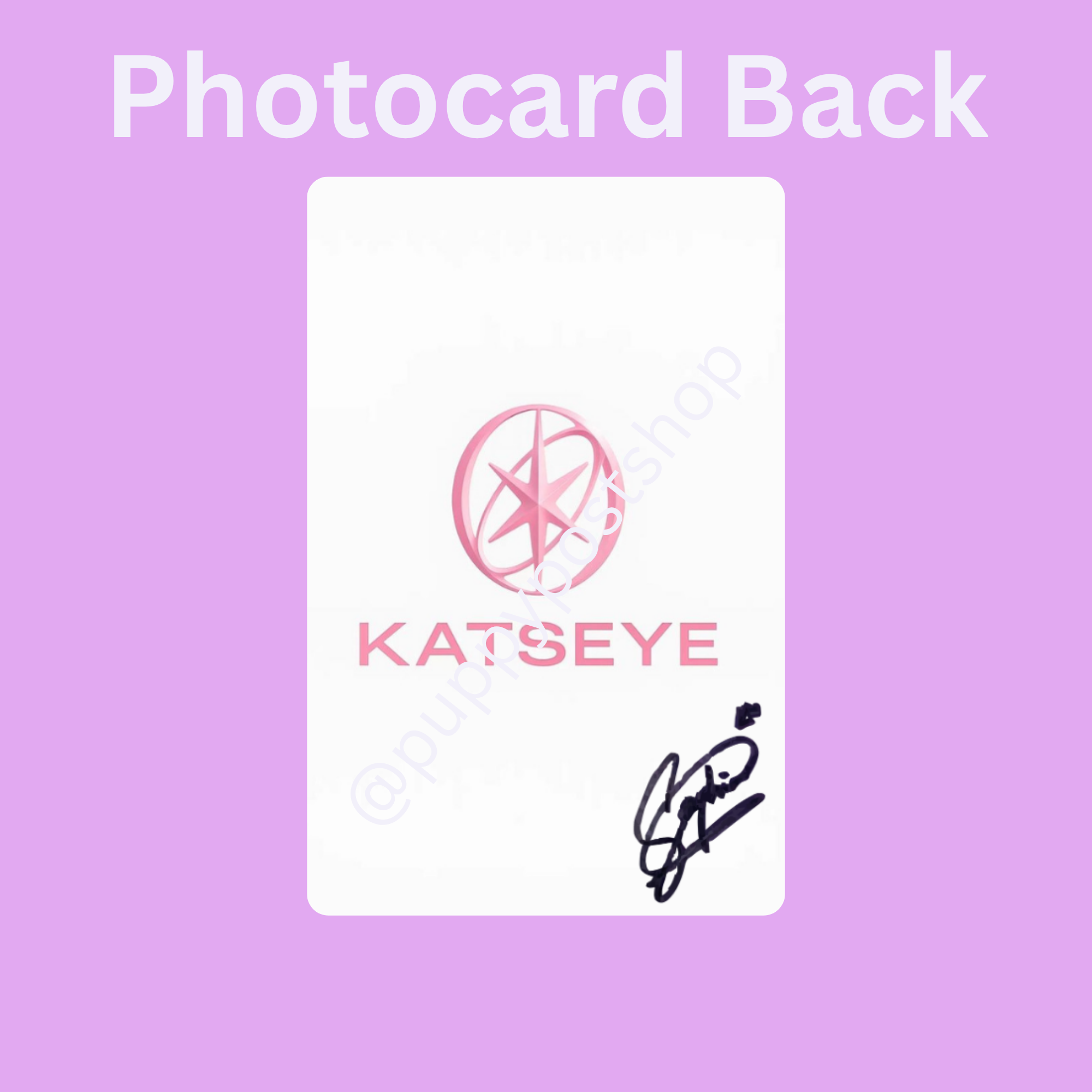 KATSEYE Sophia Polaroid/Photocard