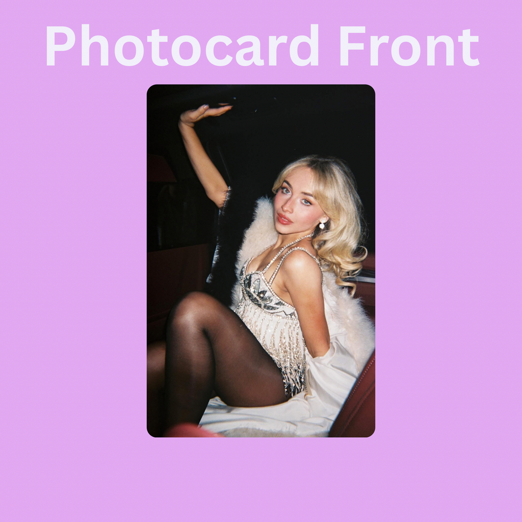 Sabrina Carpenter Polaroid/Photocard