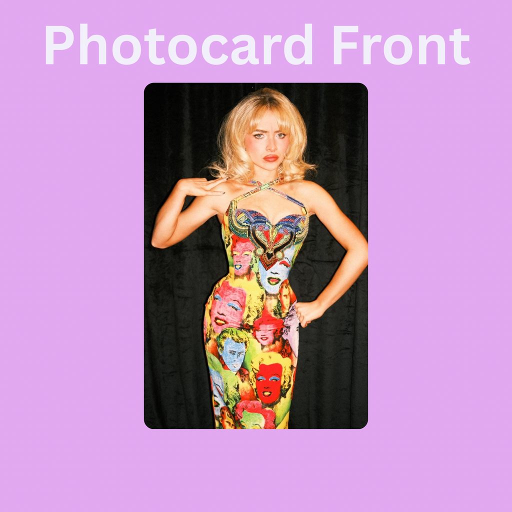 Sabrina Carpenter Polaroid/Photocard