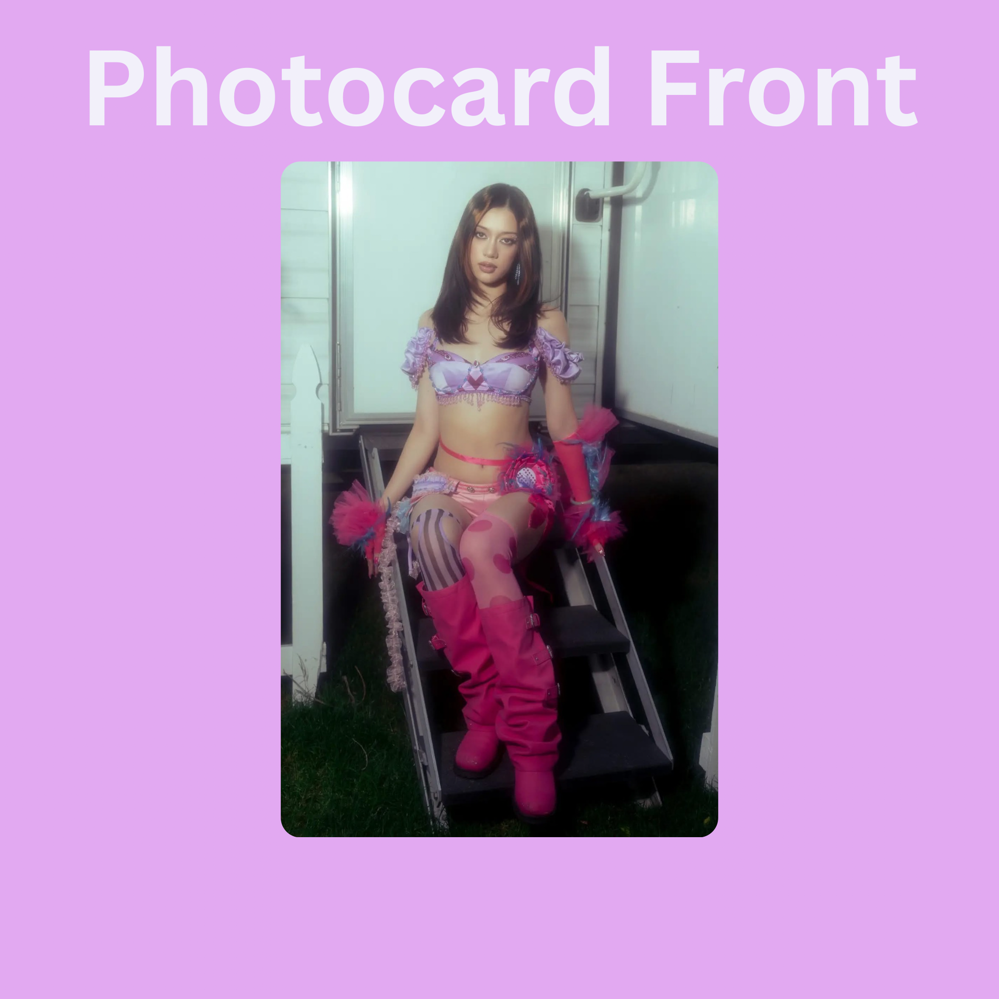 KATSEYE Megan Polaroid/Photocard
