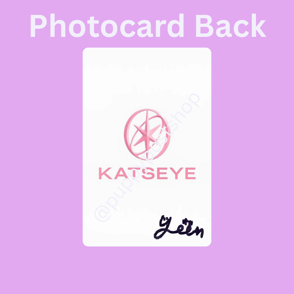 KATSEYE Yoonchae Polaroid/Photocard