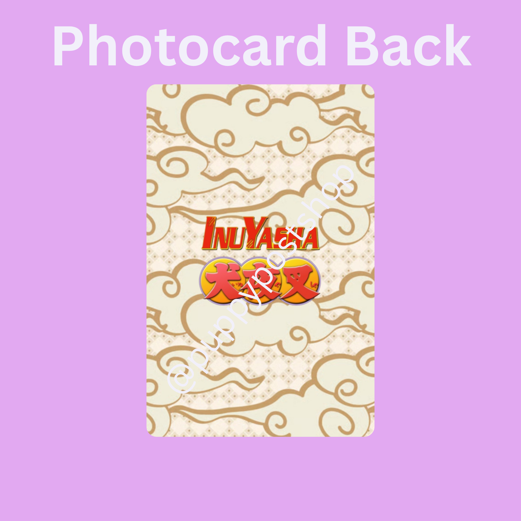 Inuyasha x Kagome Polaroid/Photocard
