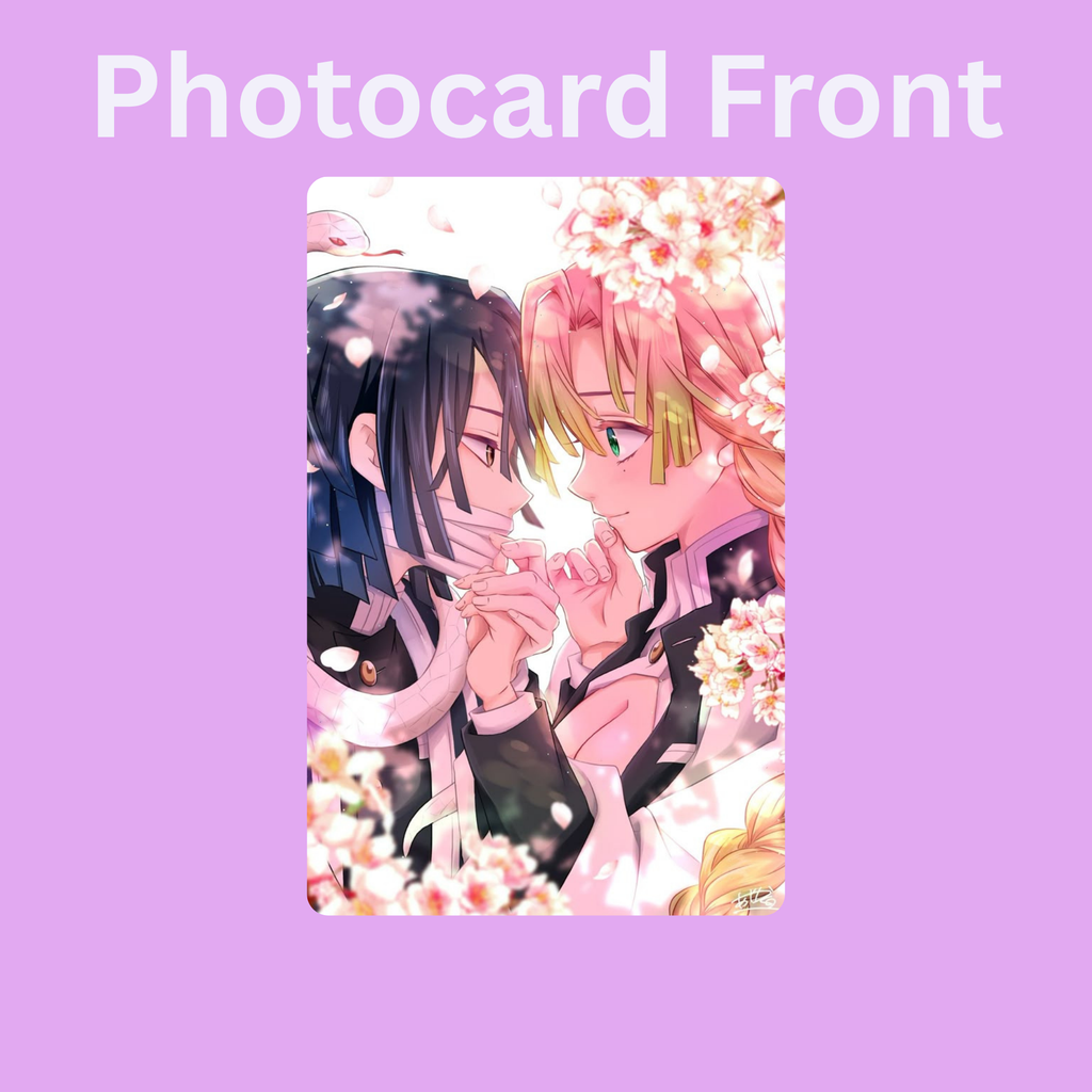 Demon Slayer Mitsuri x Obanai Polaroid/Photocard
