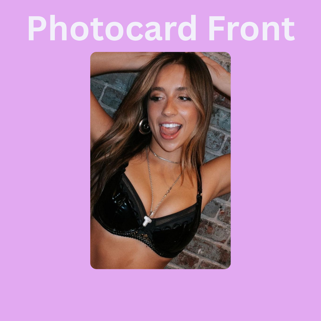 Tate McRae Polaroid/Photocard