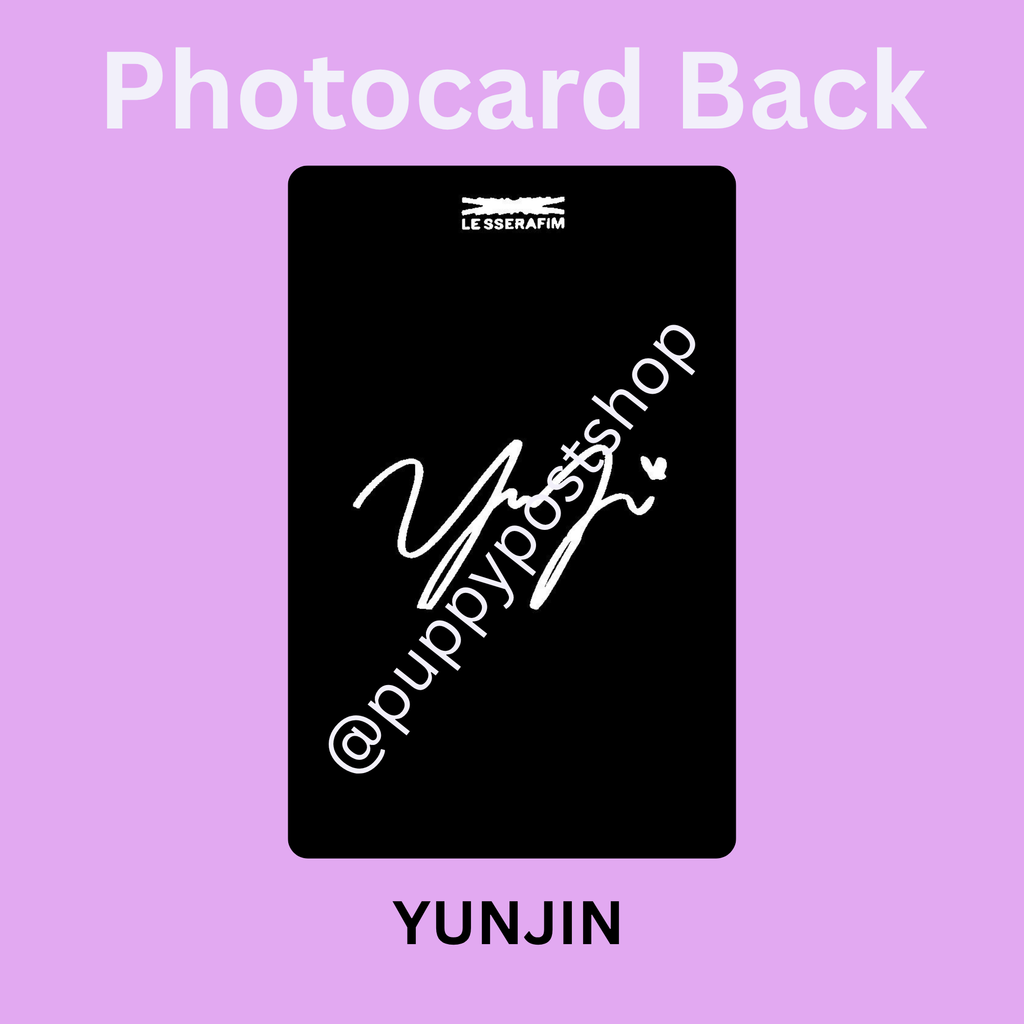 Le Sserafim Polaroid/Photocard