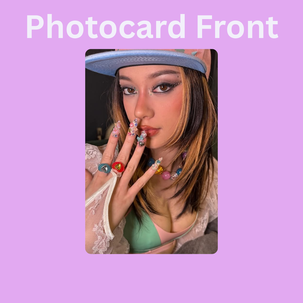 KATSEYE Megan Polaroid/Photocard