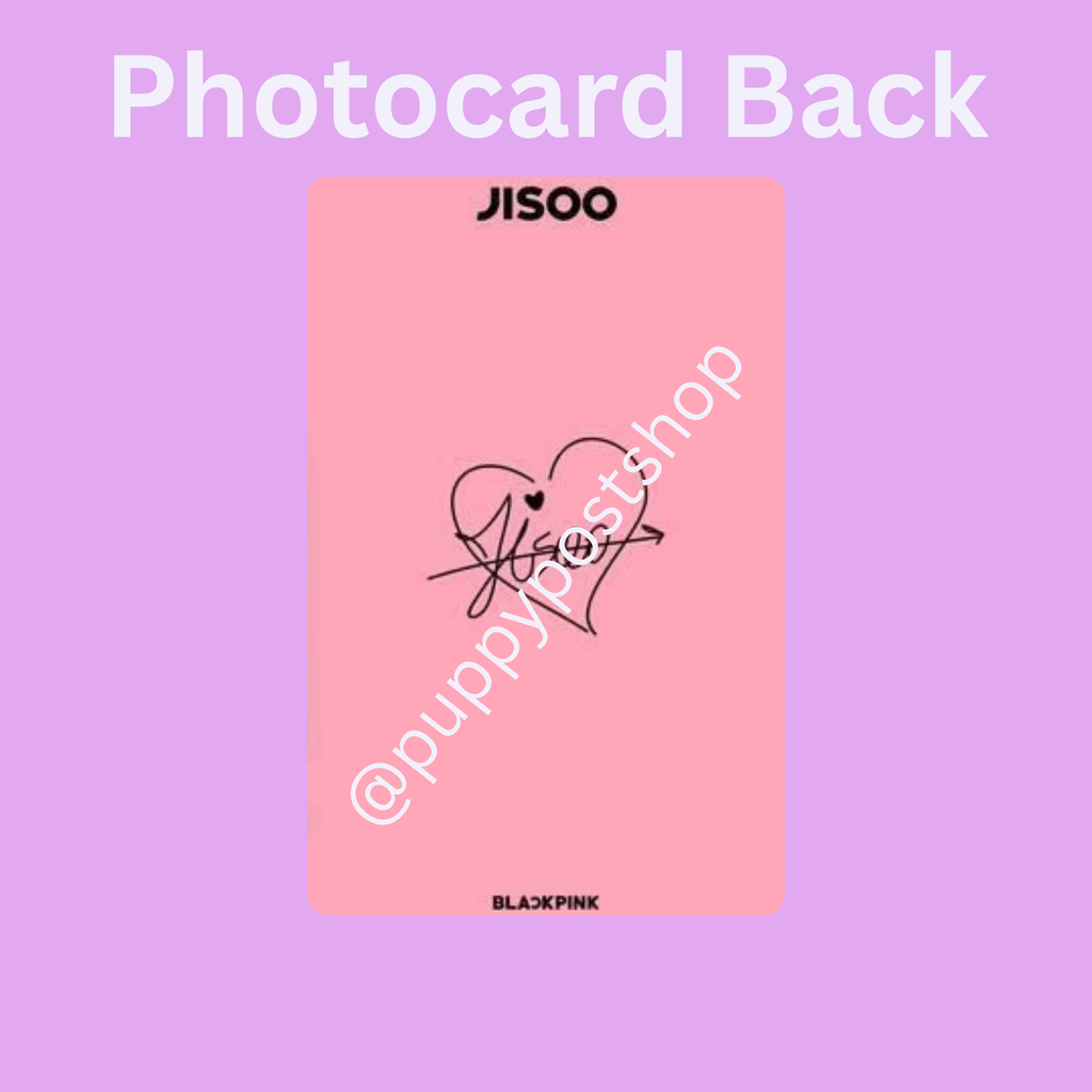 BLACKPINK Polaroid/Photocard