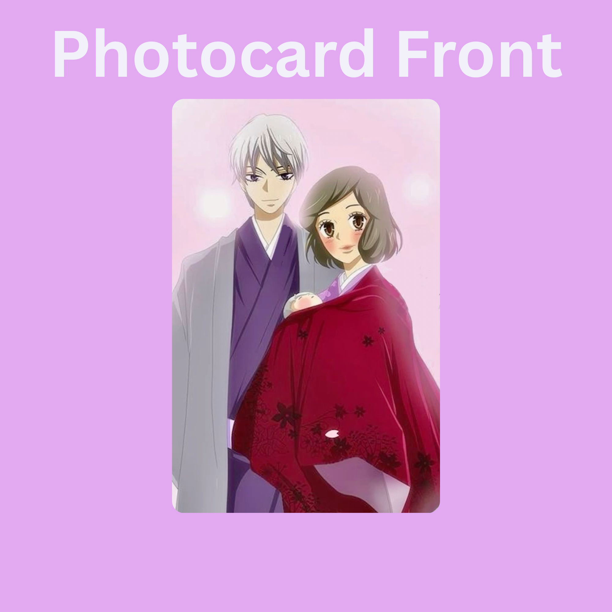 Kamisama Kiss Nanami x Tomoe Polaroid/Photocard