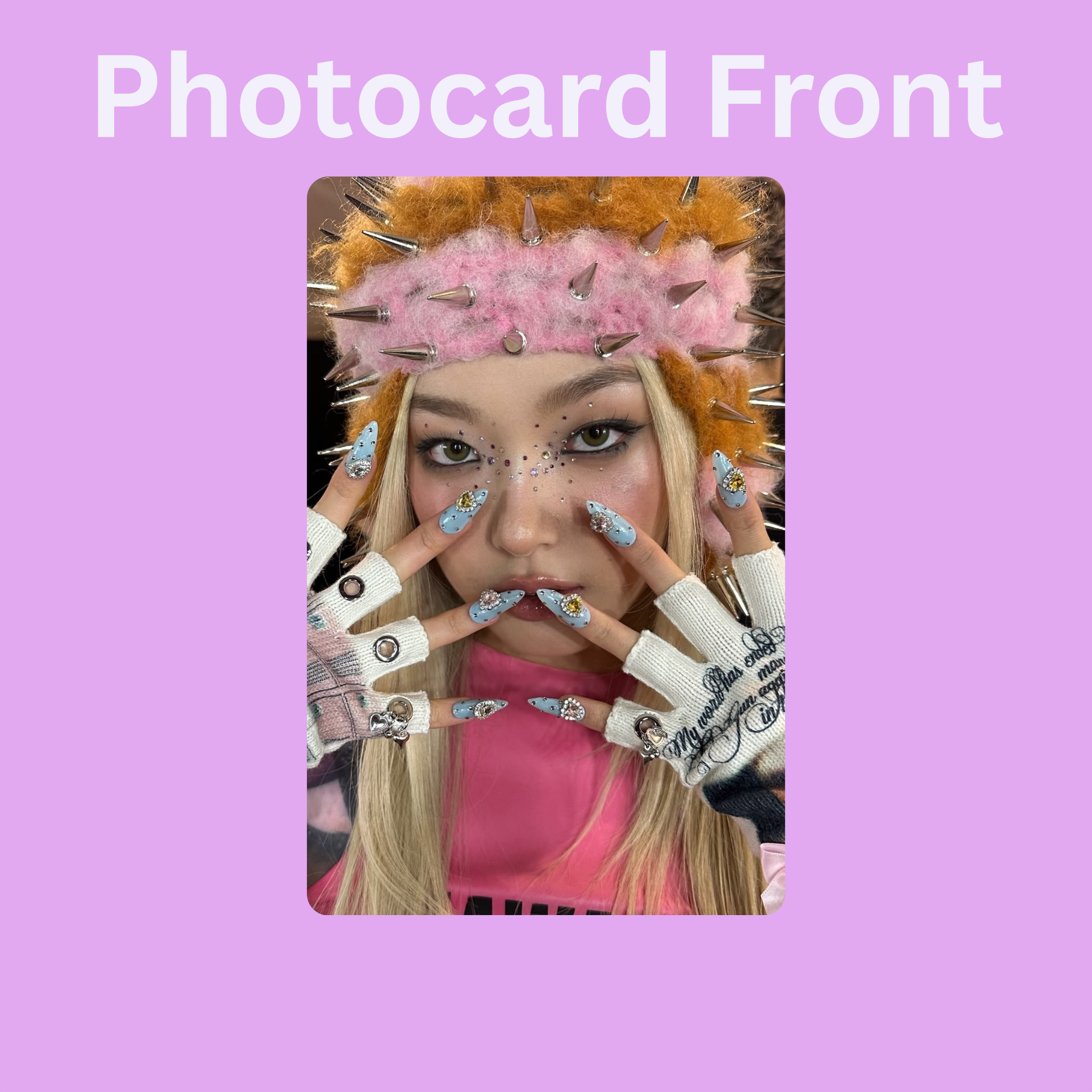 KATSEYE Yoonchae Polaroid/Photocard