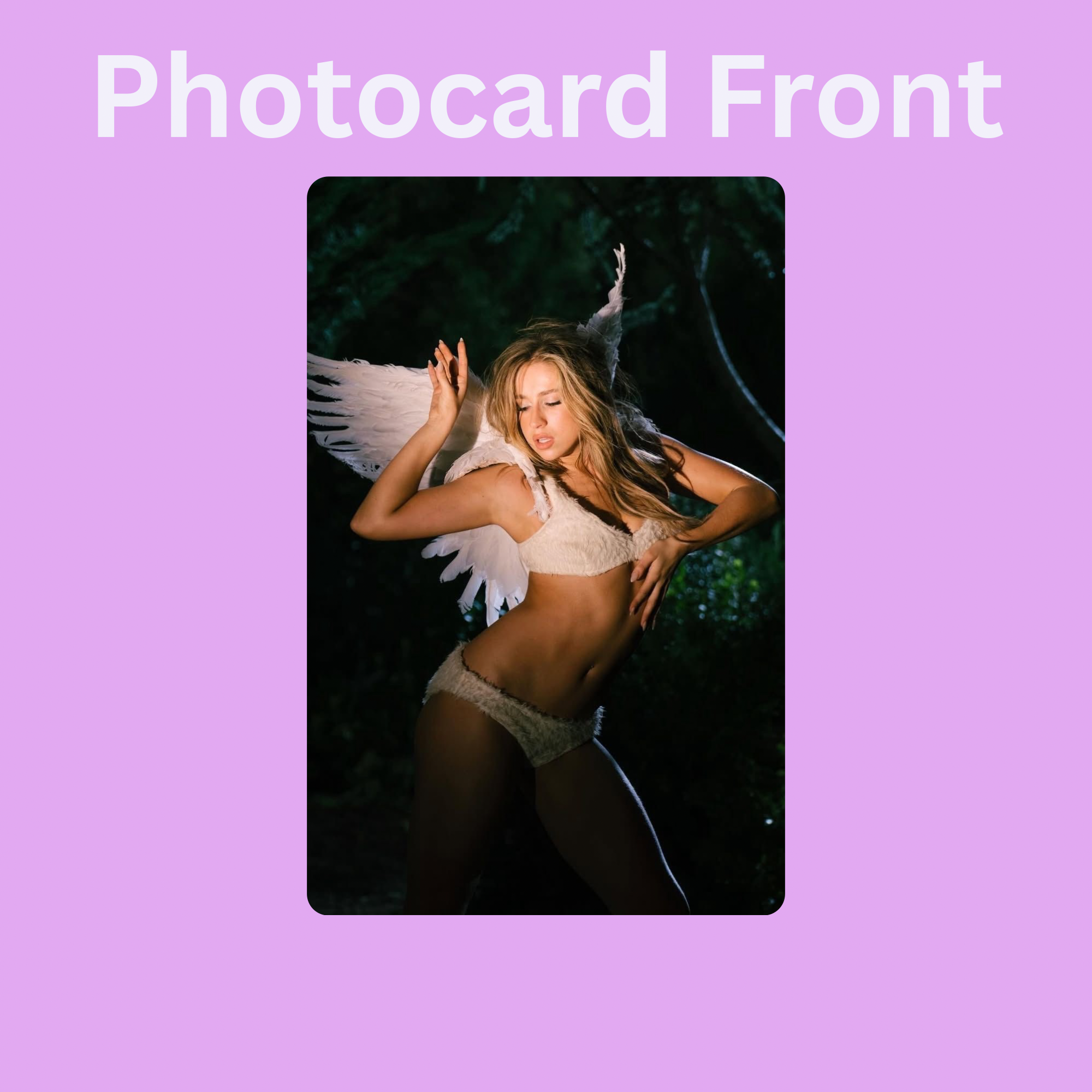 Tate McRae Polaroid/Photocard