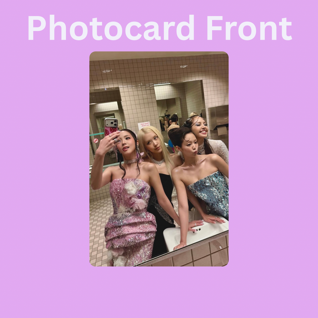 BLACKPINK Polaroid/Photocard
