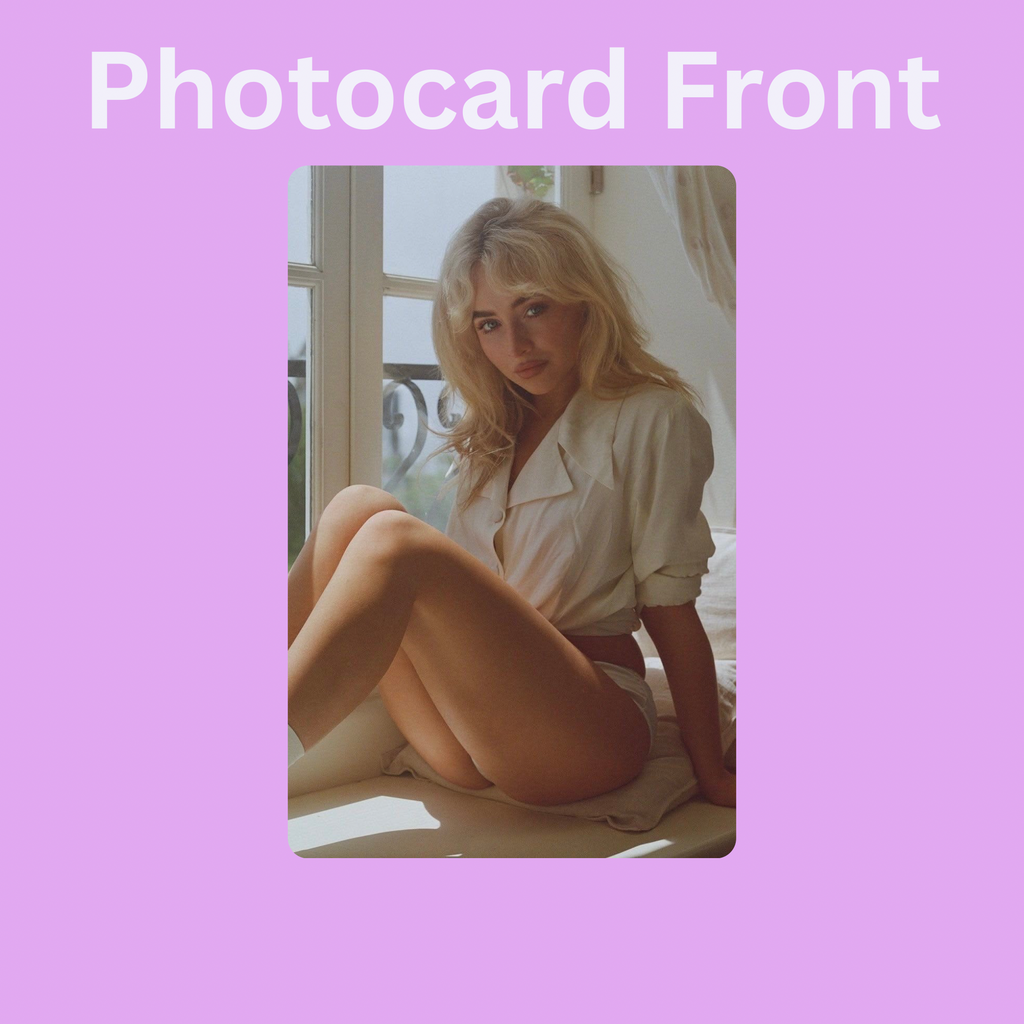 Sabrina Carpenter Polaroid/Photocard