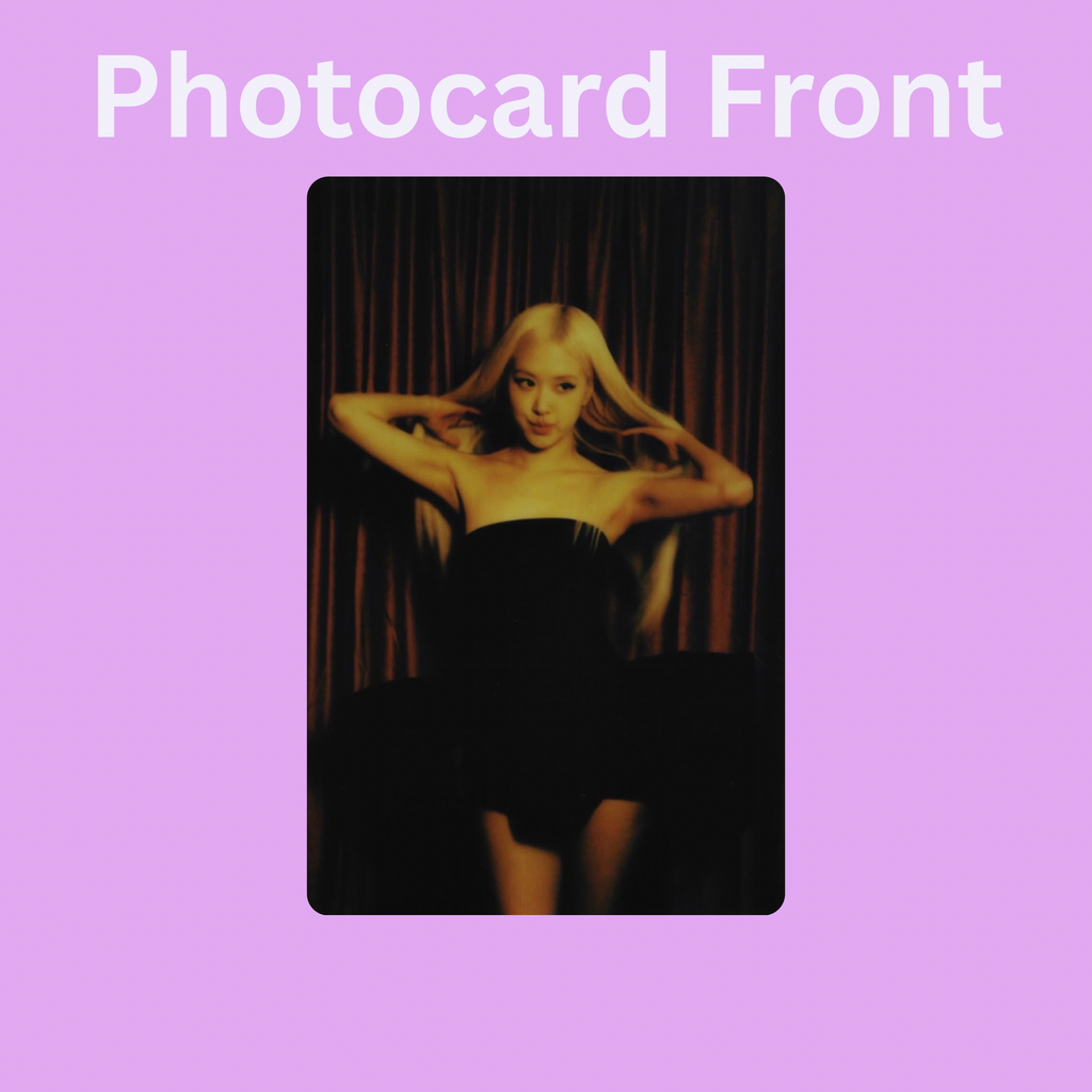 BLACKPINK Rosé Polaroid/Photocard