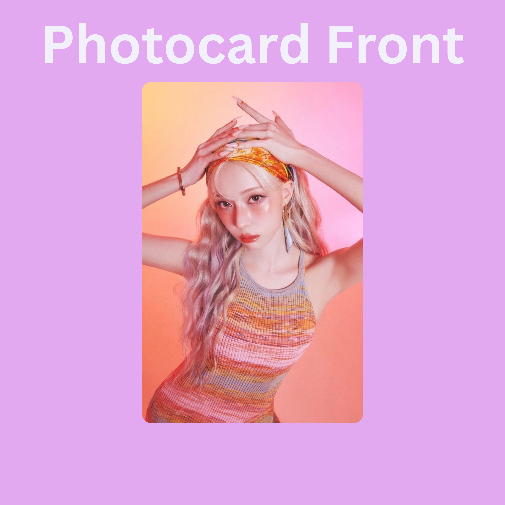 AESPA Winter Polaroid/Photocard