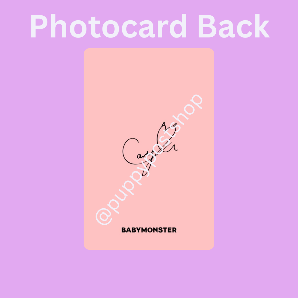 BABYMONSTER Polaroid/Photocard