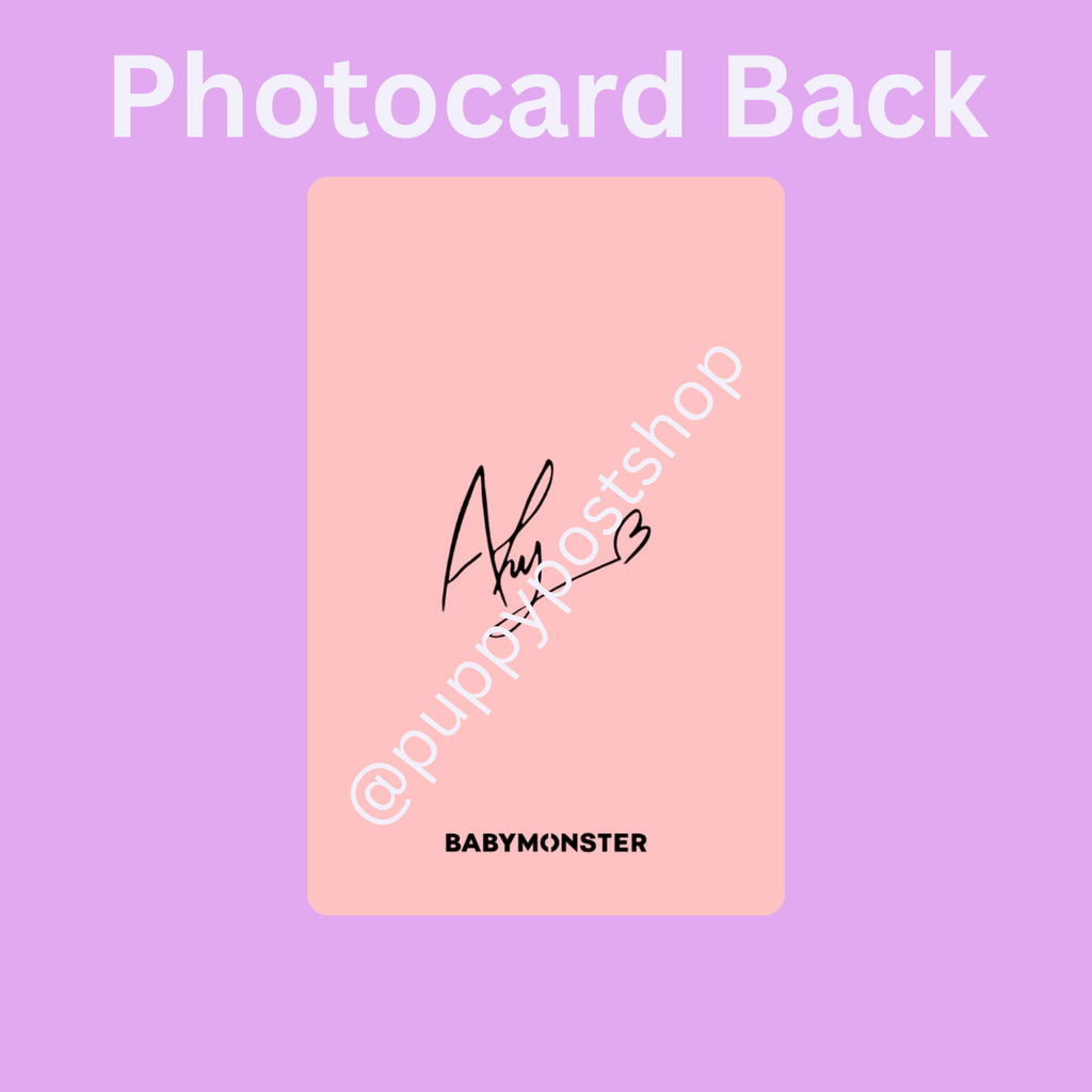 BABYMONSTER Polaroid/Photocard