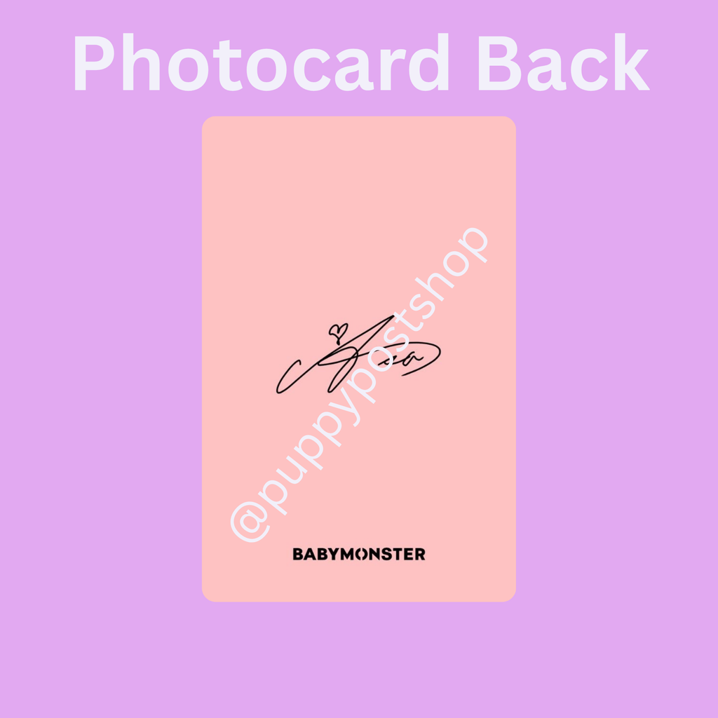 BABYMONSTER Polaroid/Photocard