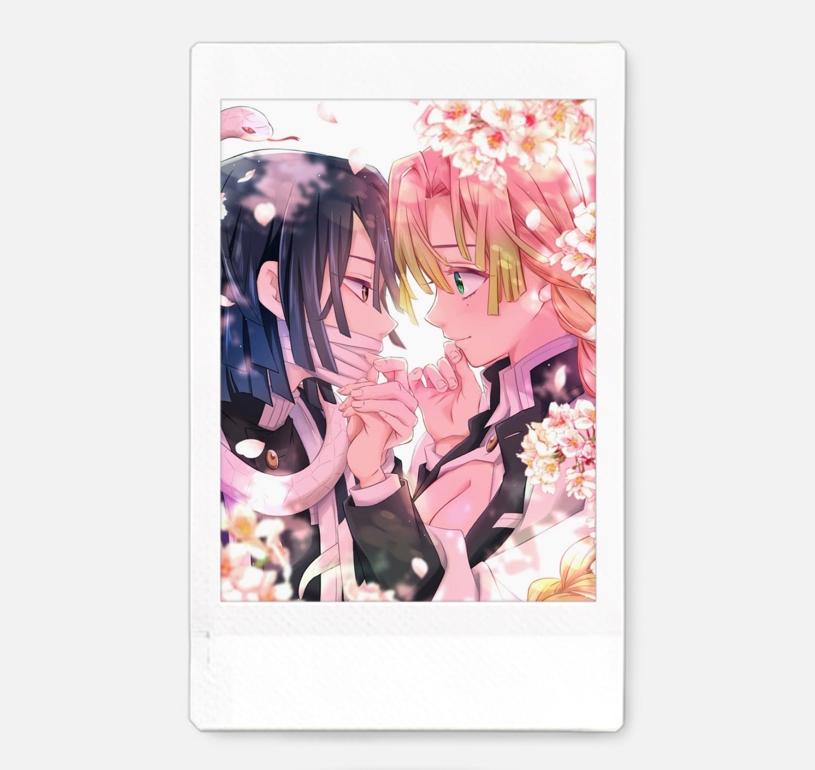 Demon Slayer Mitsuri x Obanai Polaroid/Photocard