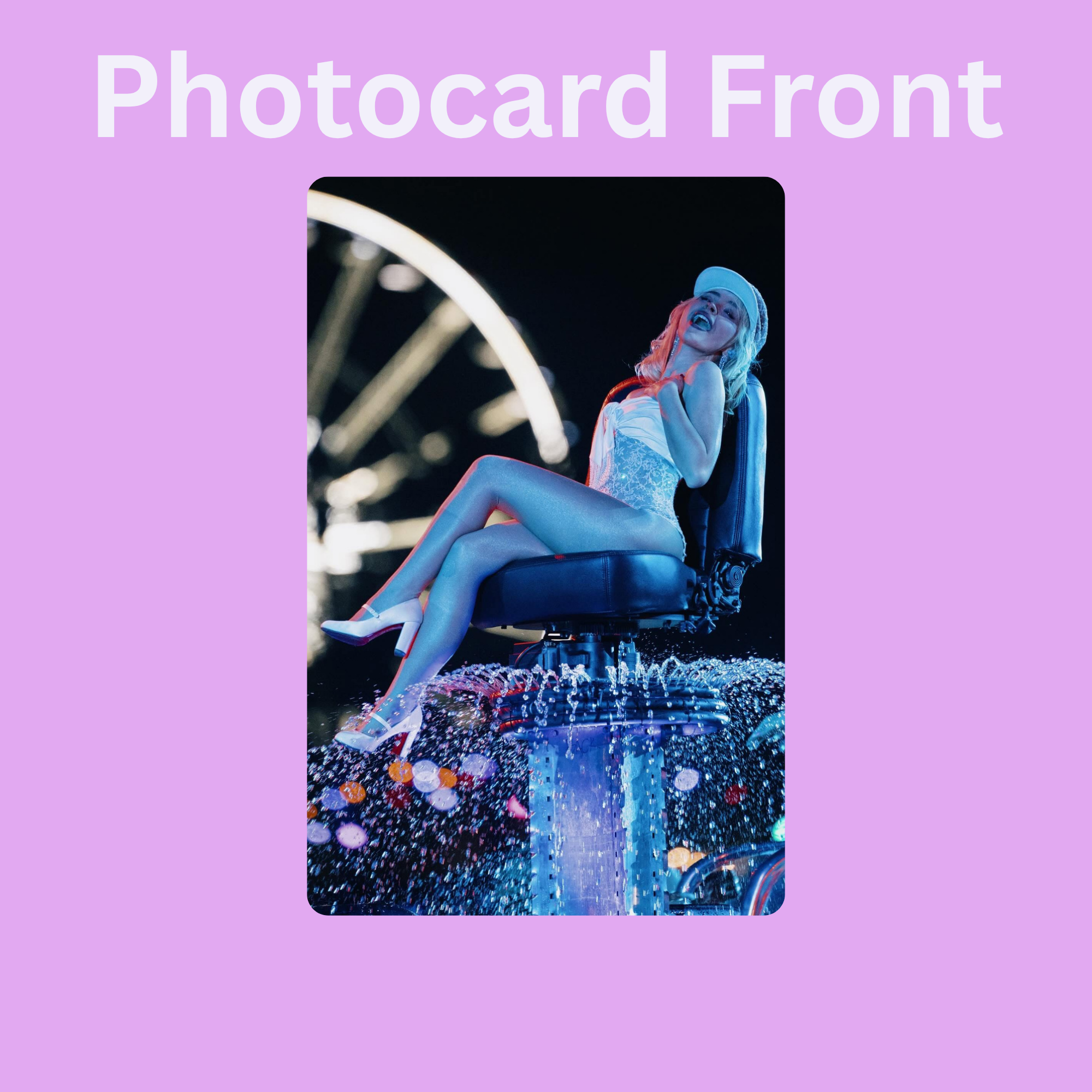 Sabrina Carpenter Polaroid/Photocard