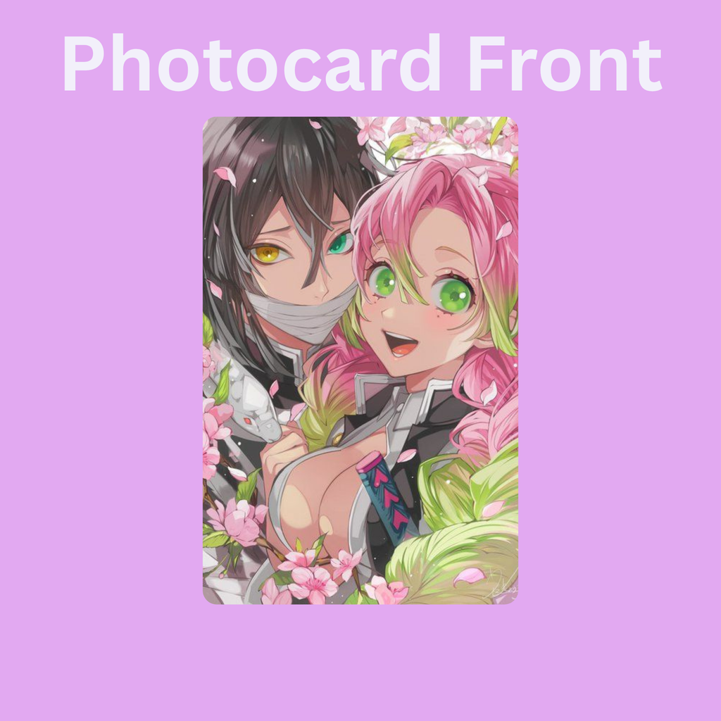 Demon Slayer Mitsuri x Obanai Polaroid/Photocard