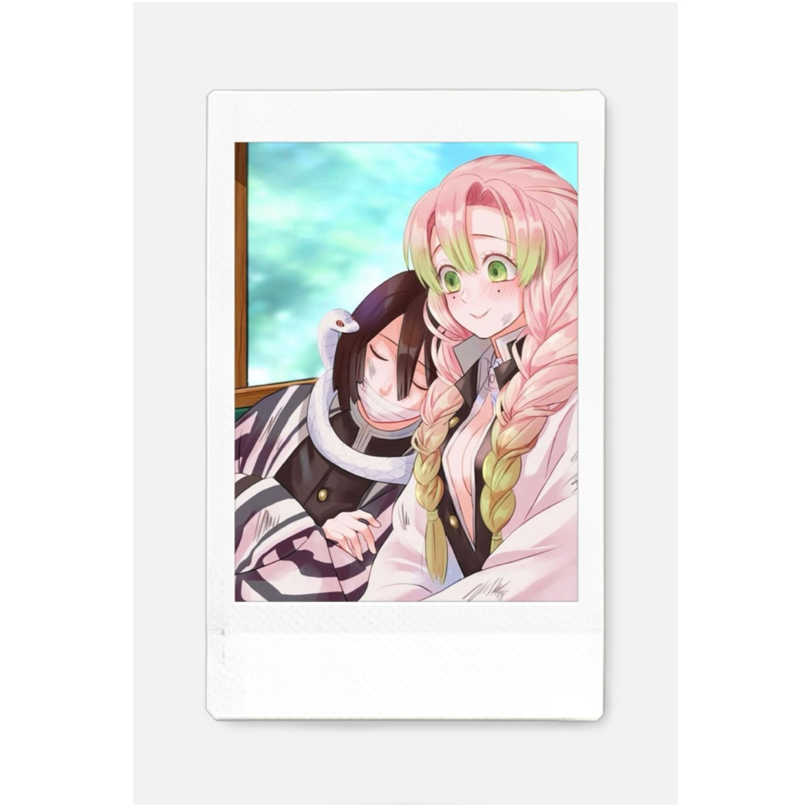 Demon Slayer Mitsuri x Obanai Polaroid/Photocard