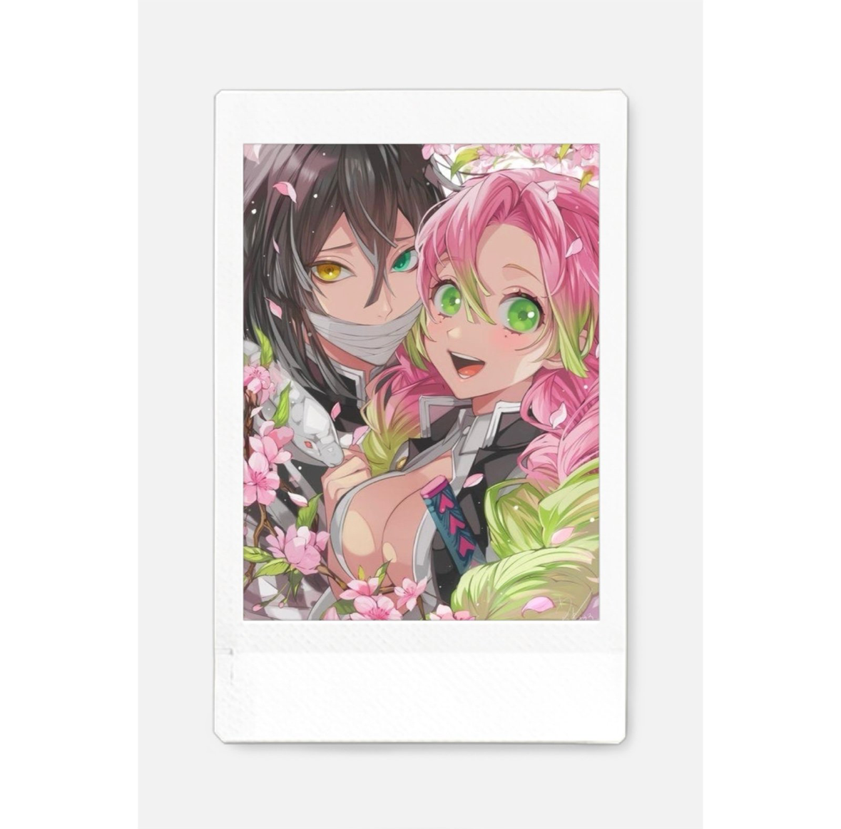 Demon Slayer Mitsuri x Obanai Polaroid/Photocard