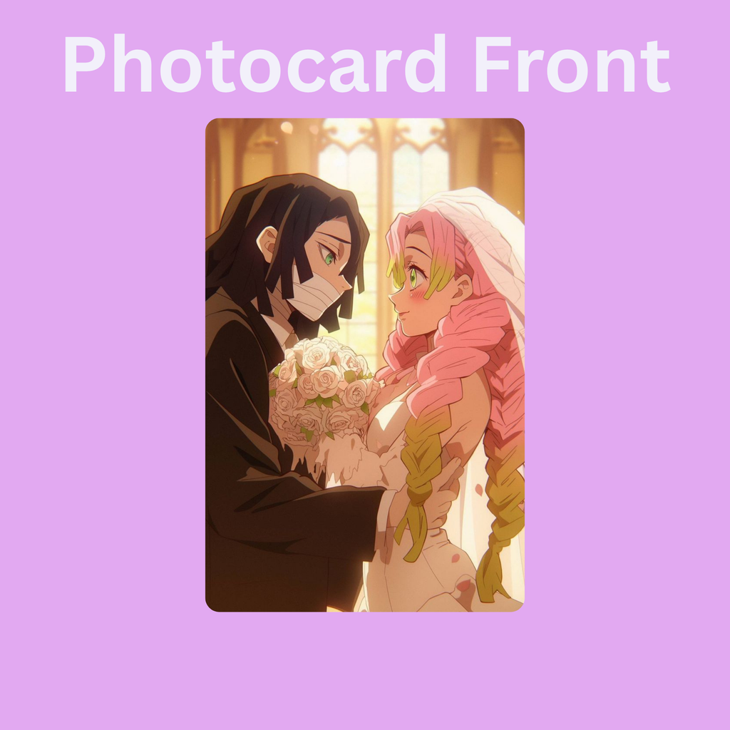 Demon Slayer Mitsuri x Obanai Polaroid/Photocard