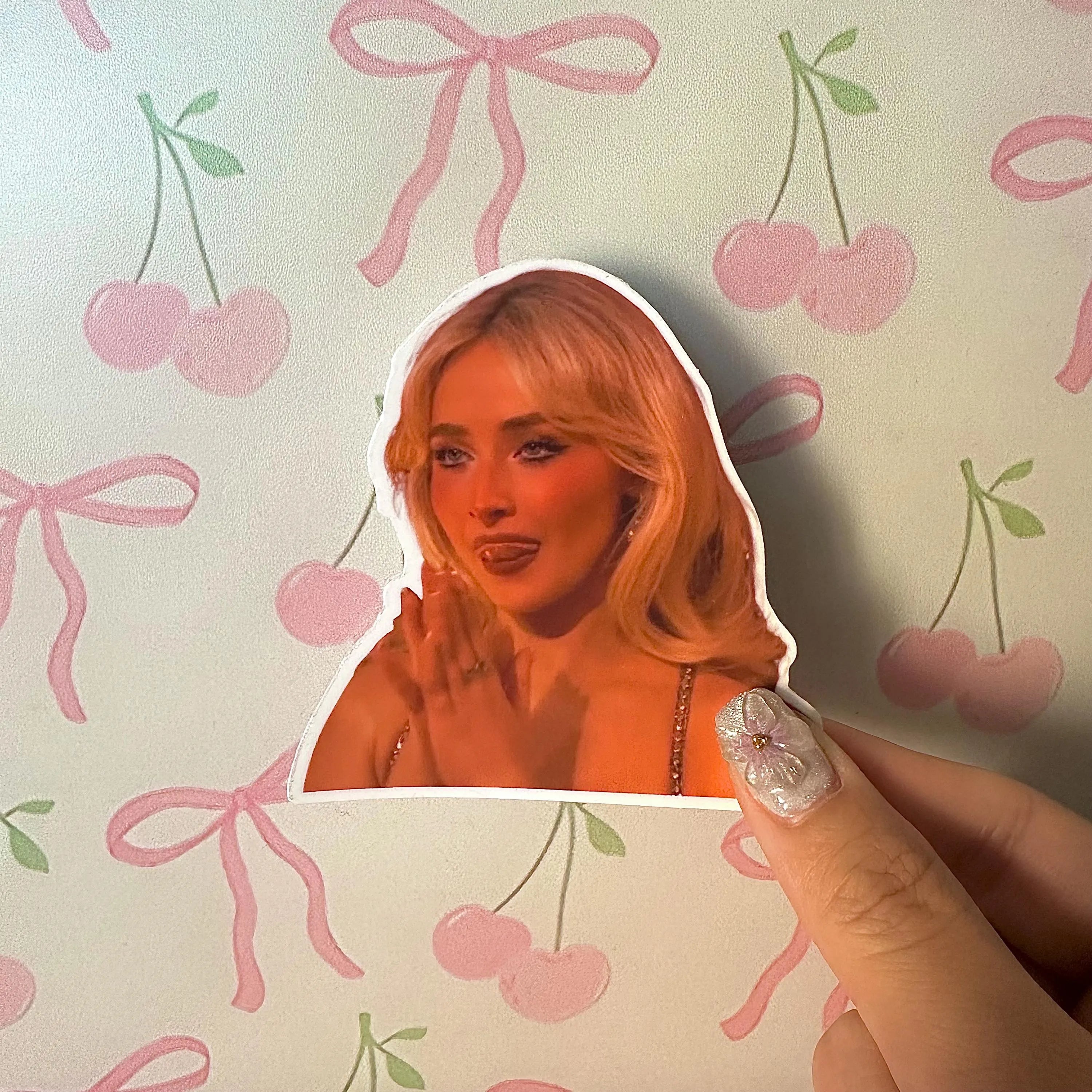 Sultry Sabrine Meme Sticker