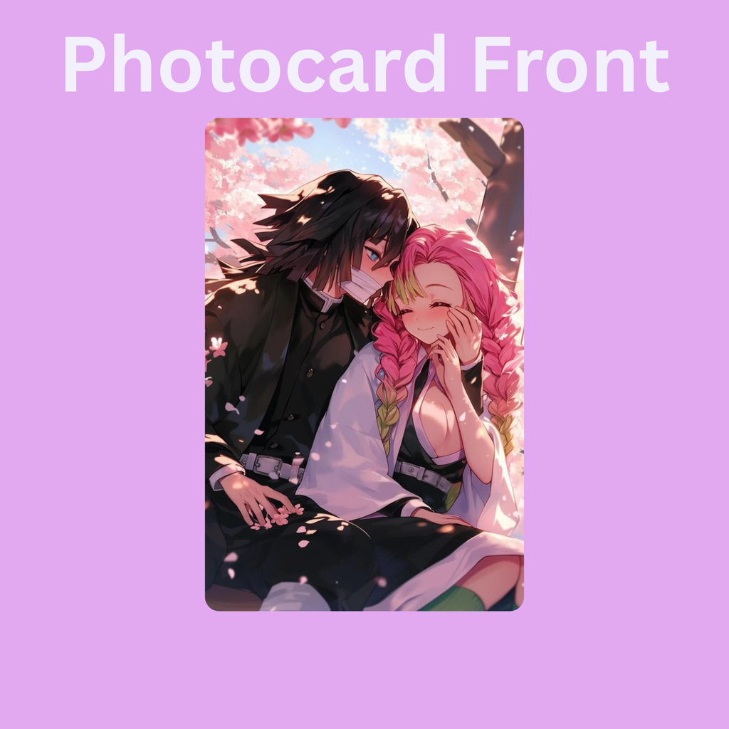 Demon Slayer Mitsuri x Obanai Polaroid/Photocard