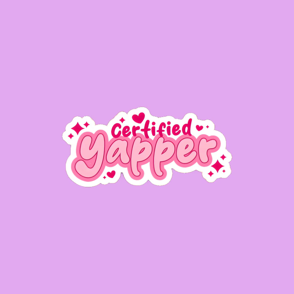 Certified Yapper Sticker