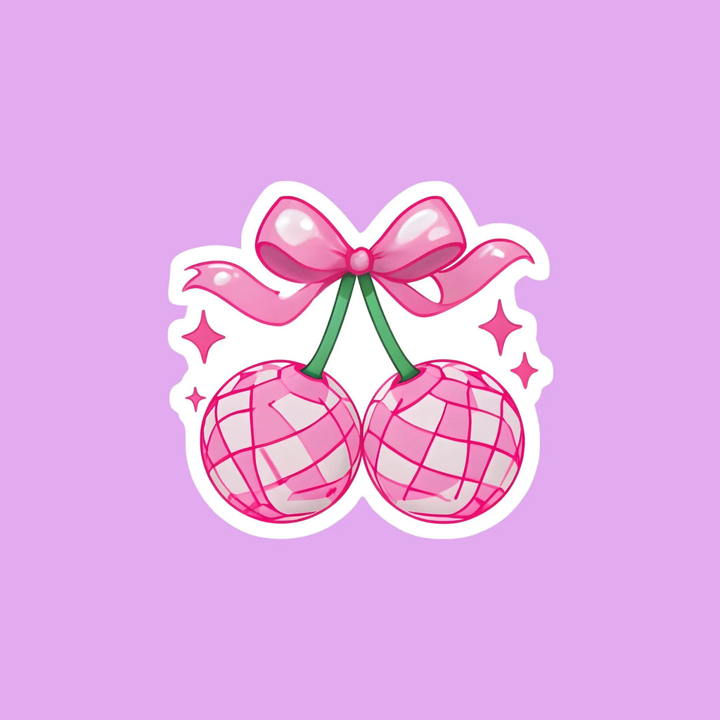 Disco Cherries Sticker
