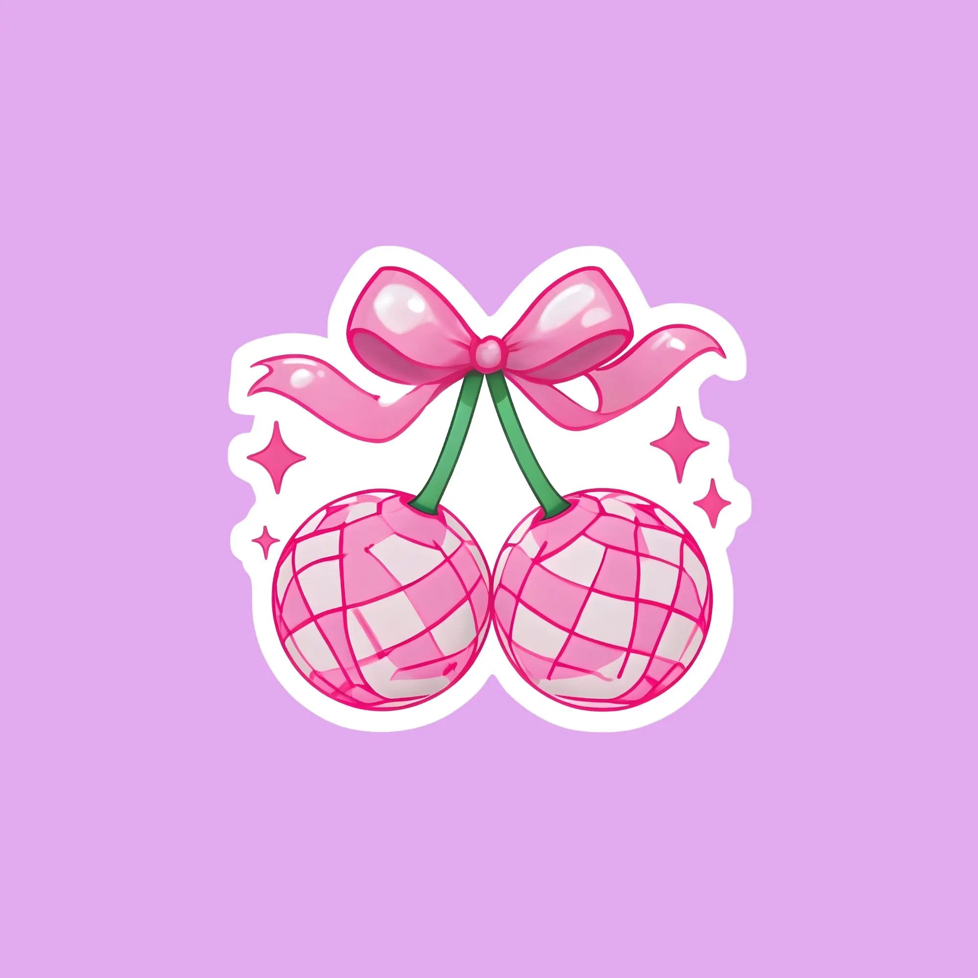 Disco Cherries Sticker