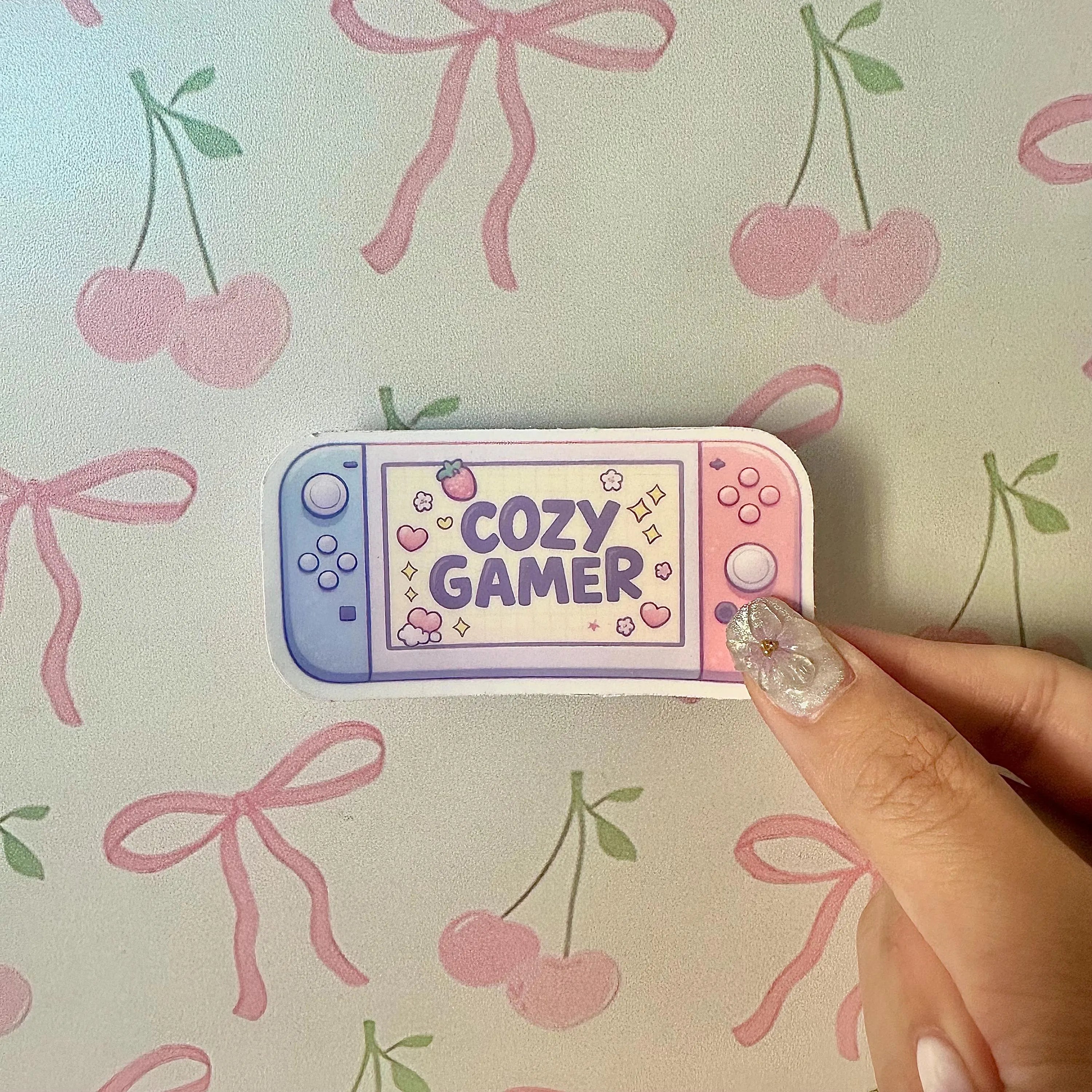 Cozy Gamer Sticker