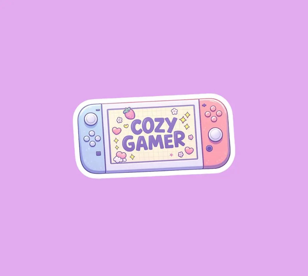 Cozy Gamer Sticker