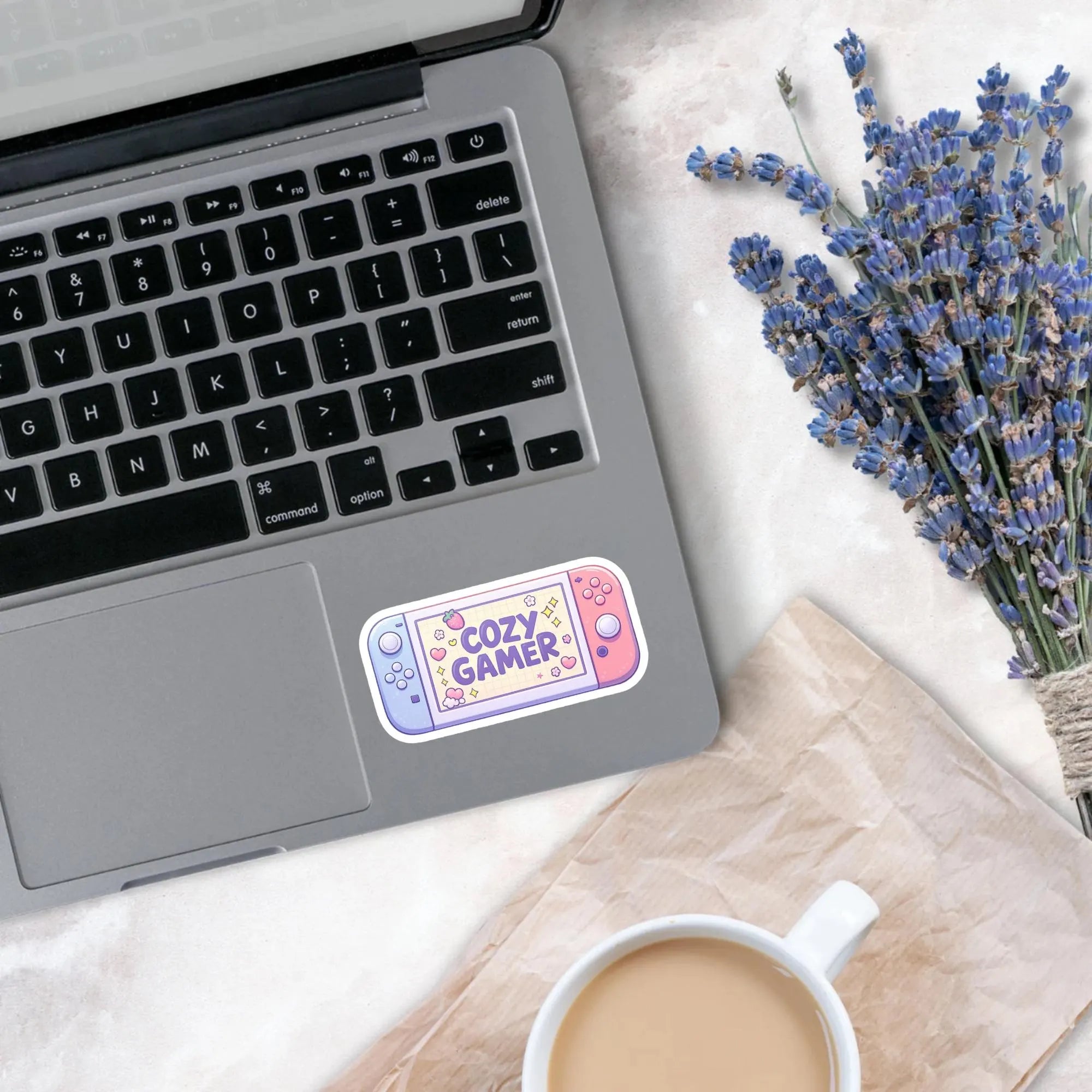 Cozy Gamer Sticker