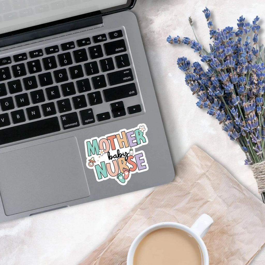 Mother Baby Nurse Sticker