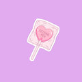 Fictional Men Lollipop Sticker