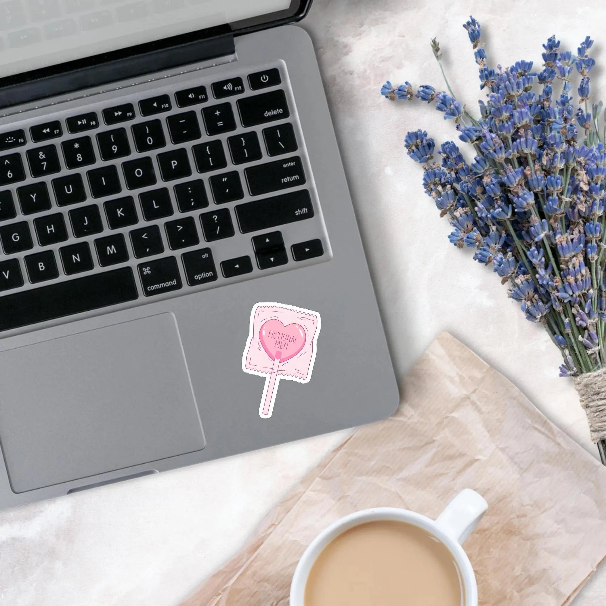 Fictional Men Lollipop Sticker