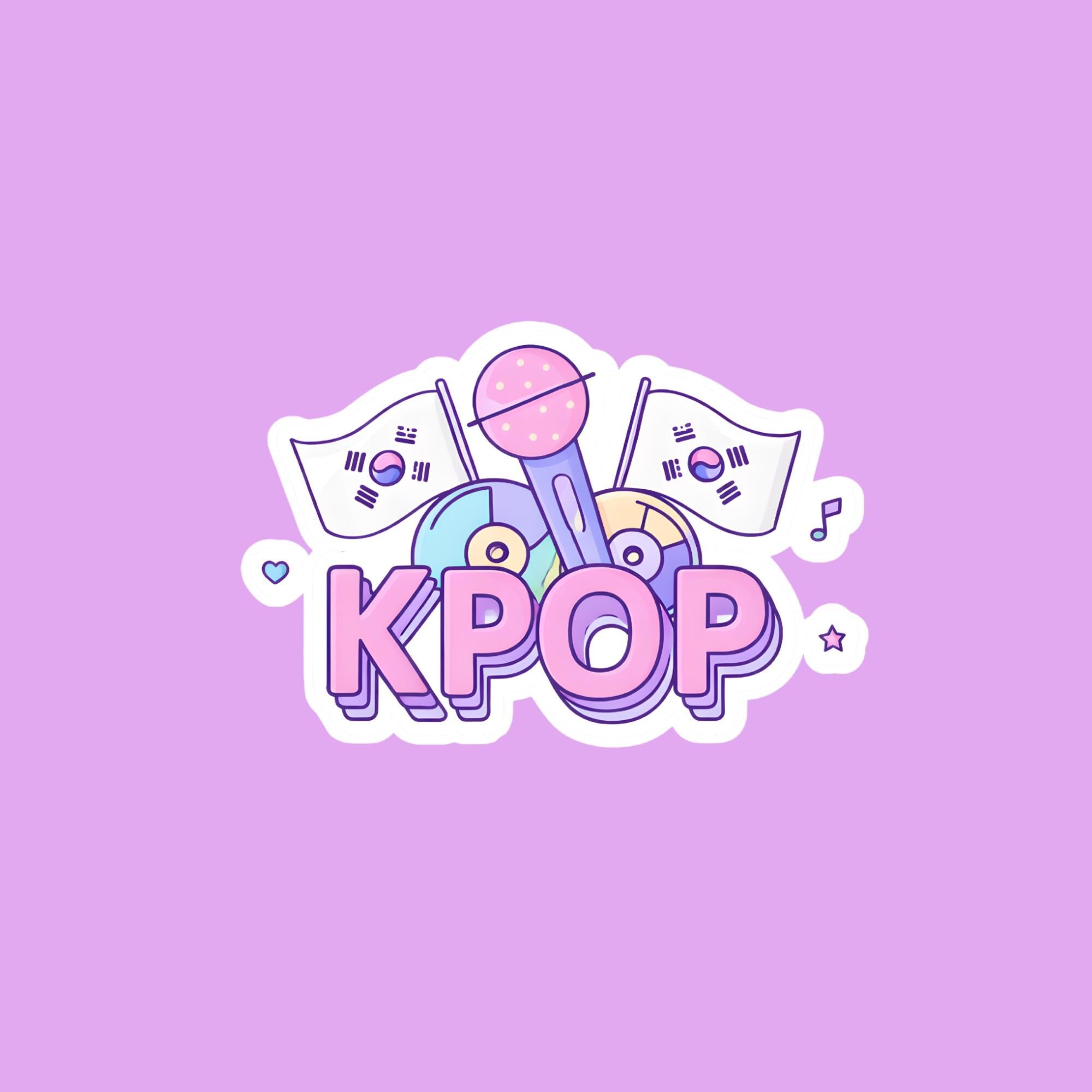 Korea KPOP Sticker