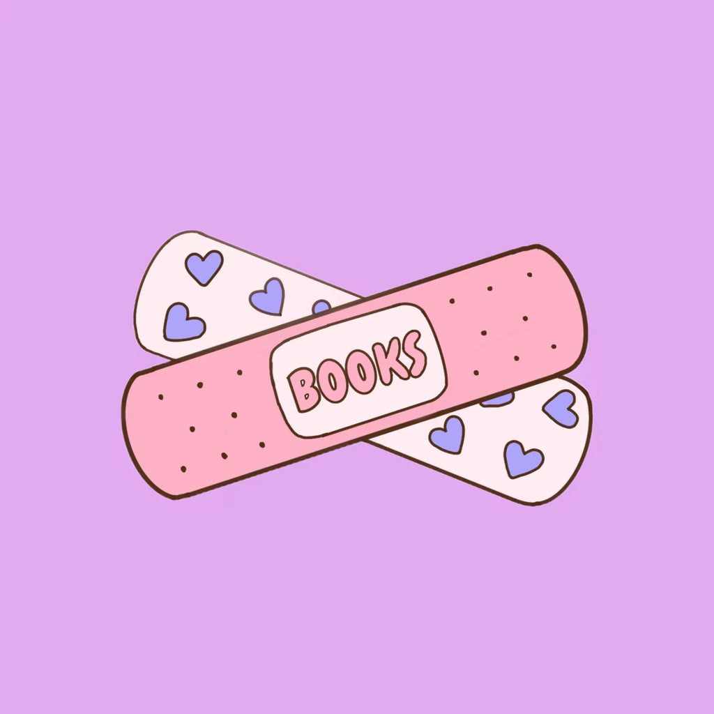 Books Bandage Sticker