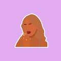 Sultry Sabrina Meme Vector Sticker