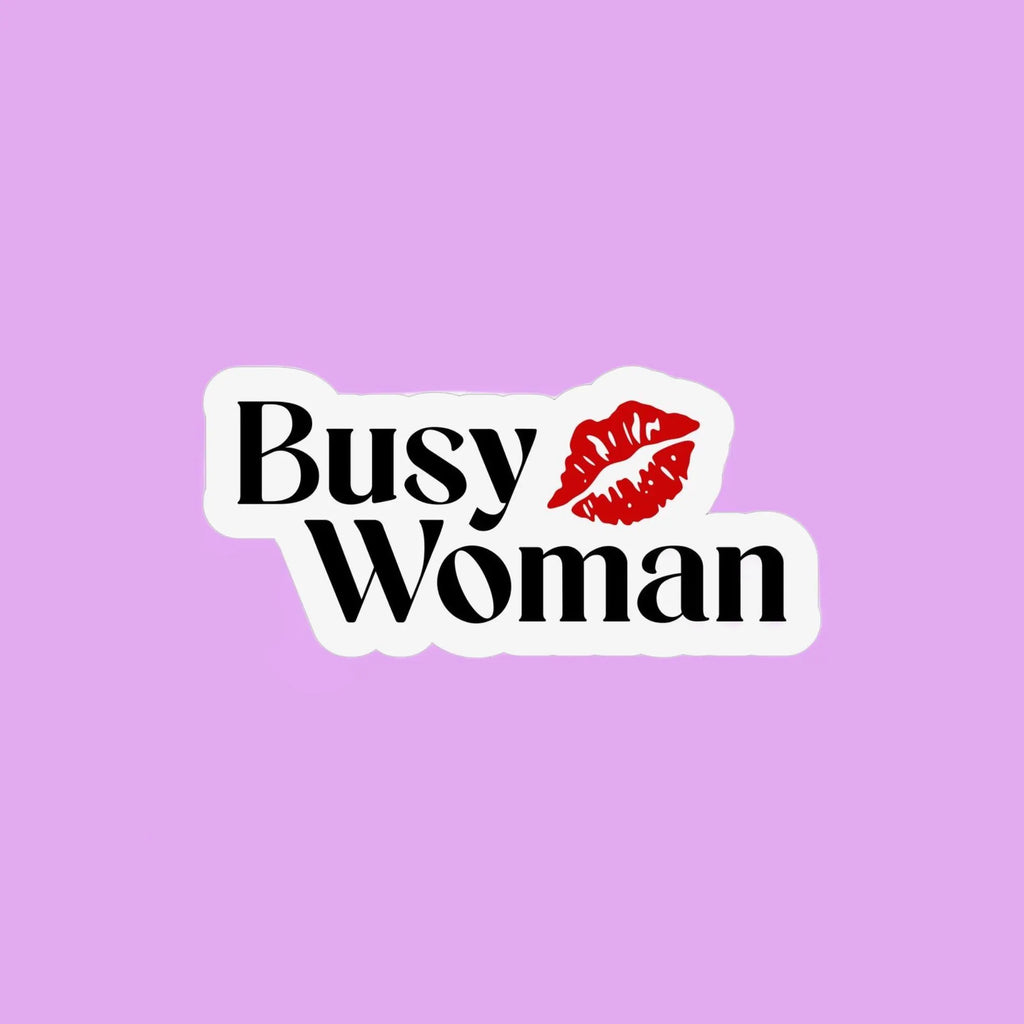 Busy Woman Sticker