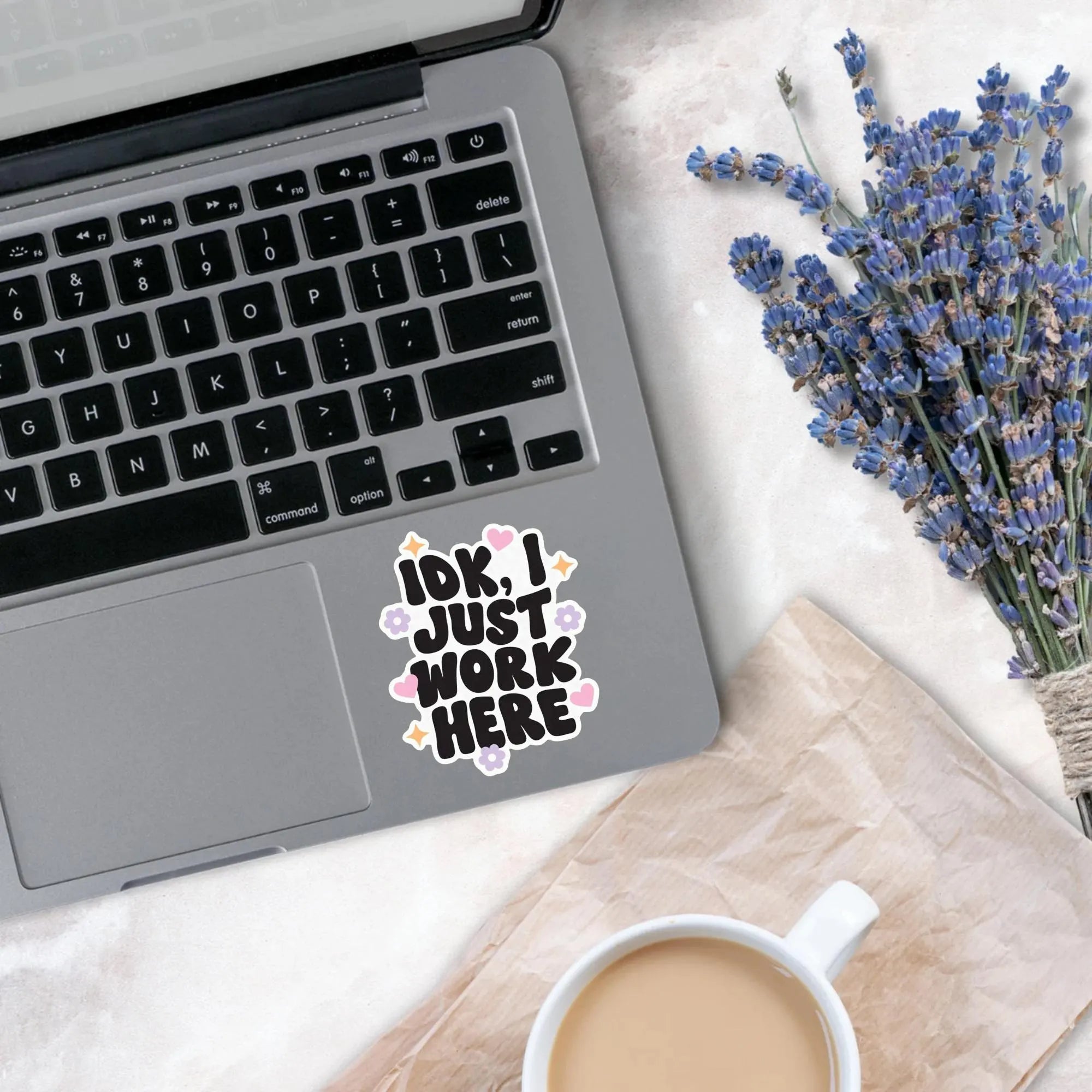 Idk I Just Work Here Sticker