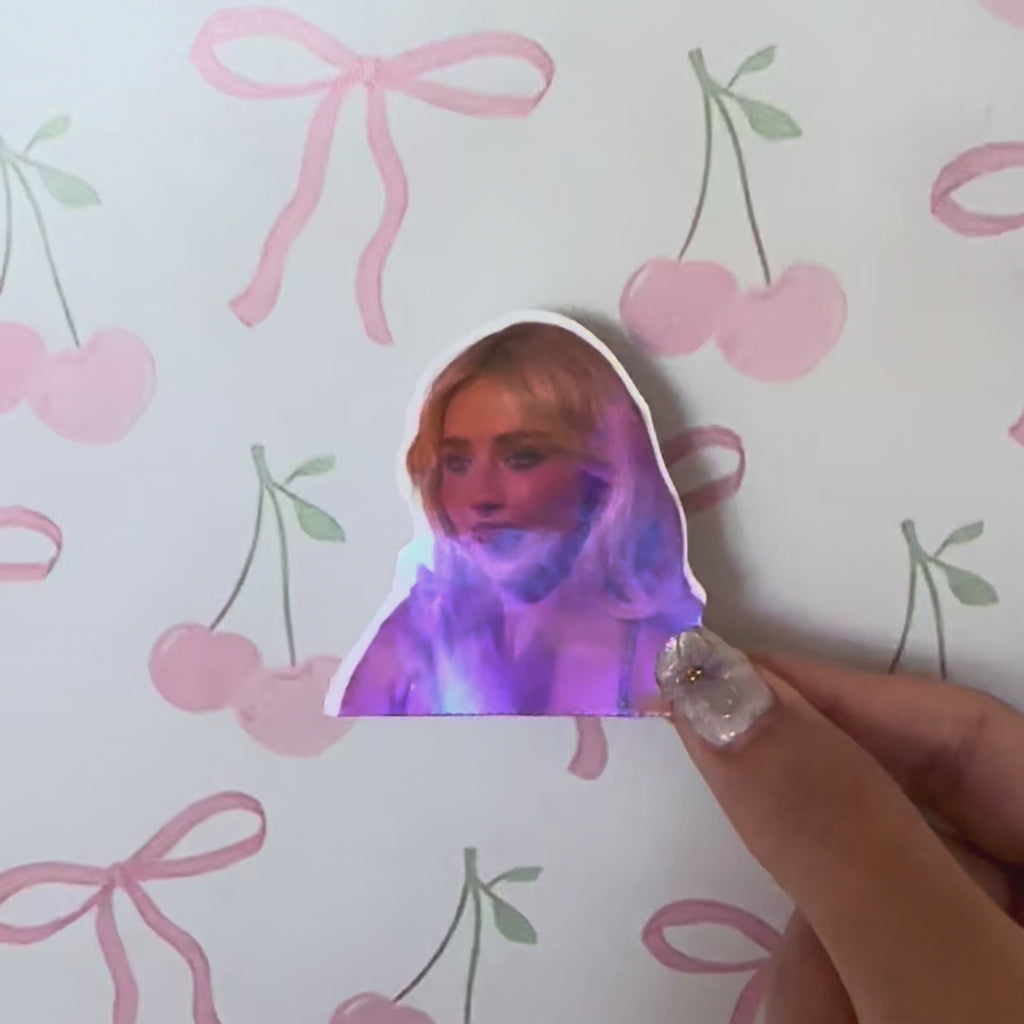 Sultry Sabrine Meme Sticker